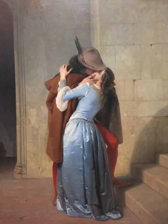 Il Bacio di Hayez - Pinacoteca di Brera, Milano